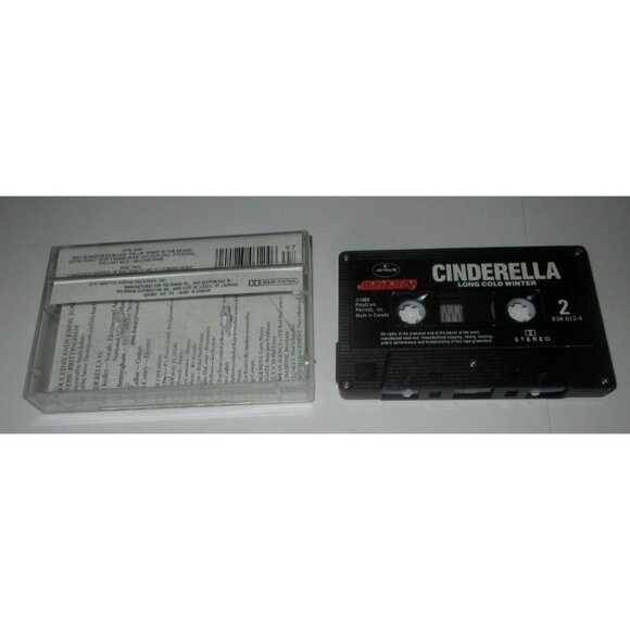 Cinderella - Long Cold Winter on cassette (Polygram Records Canada, 1988) - Picture 2 of 4